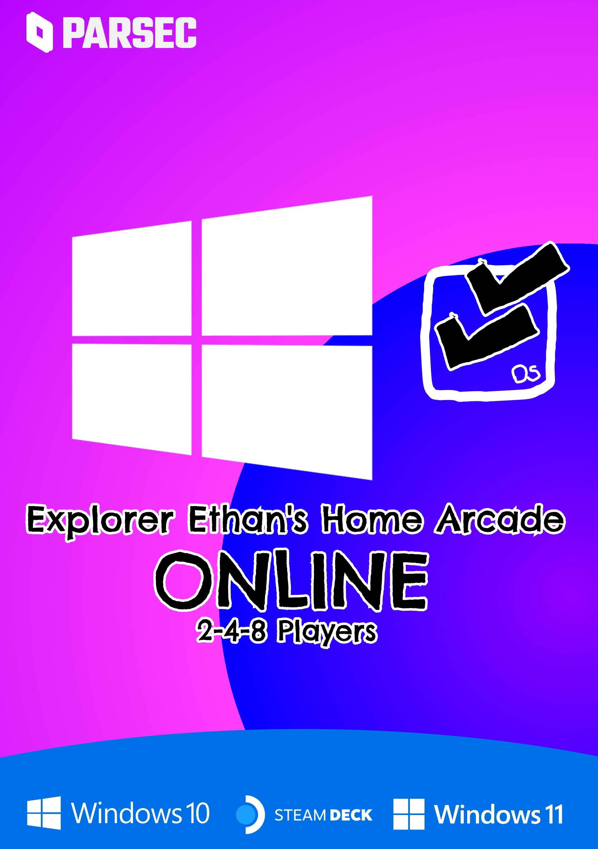 Explorer Ethan's Home Arcade ONLINE (Parsec) by ExplorerEthan64